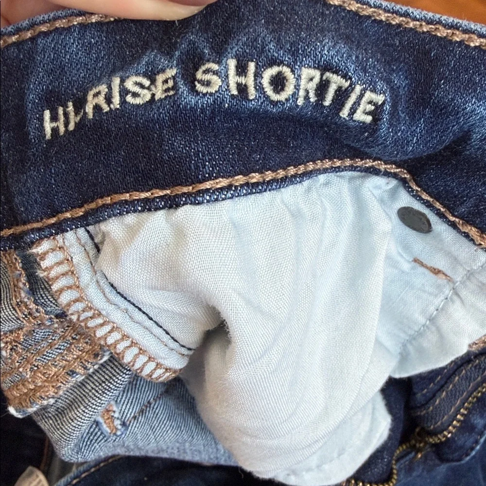 American Eagle‎ Outfitters Hi Rise Shortie Denim Shorts size 2